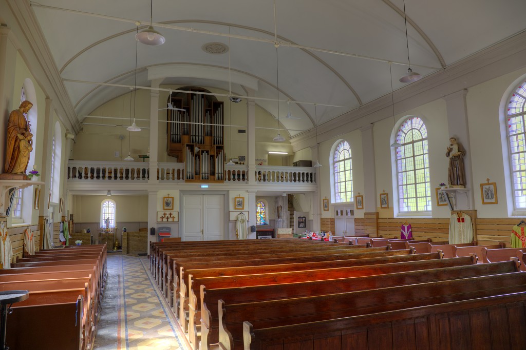 HDR Maria ten Hemelopneming kerk Achthuizen olv nederlands hervormd kerkfotografie evangelie religie religion protestant kathedraal sint pkn rooms katholiek orgel kerktoren kapel openstelling